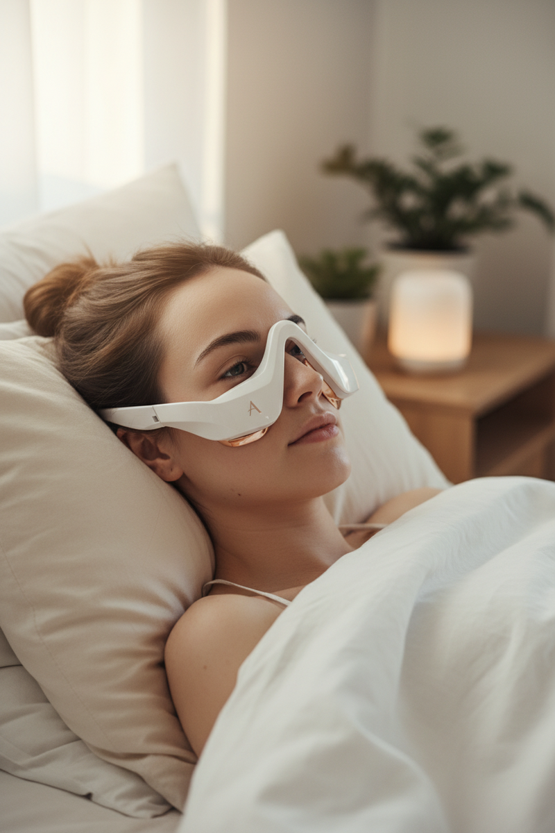 Appareil de massage Contour des yeux Micro-Courant & Photothérapie